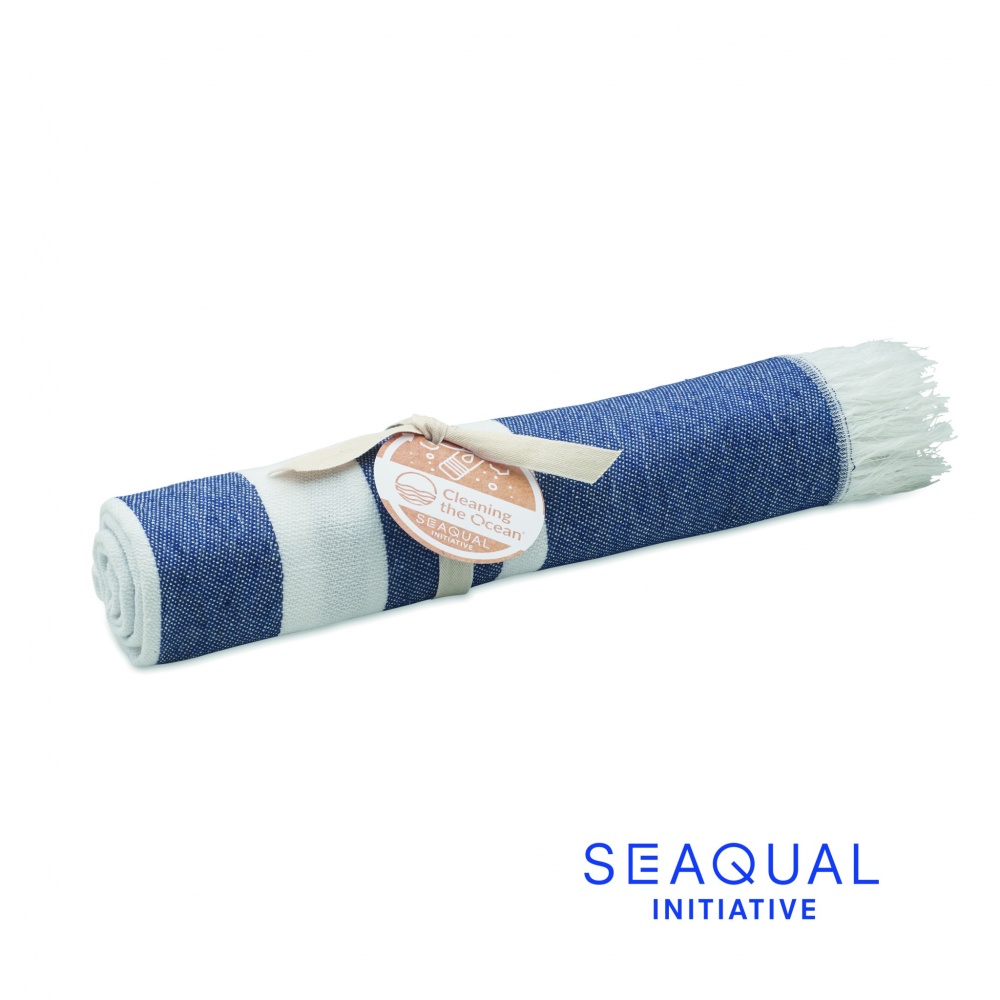 Logo trade promotional merchandise image of: SEAQUAL® hammam towel 100x170