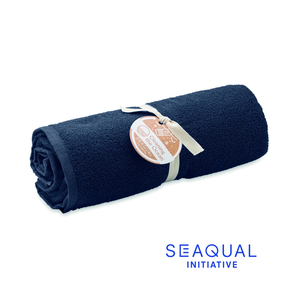 Logotrade promotional product picture of: SEAQUAL® towel 100x170cm