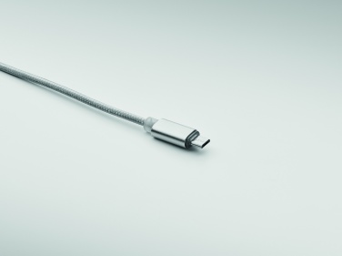 Logo trade advertising product photo of: 2 in 1 long charging cable