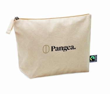 Logo trade promotional products image of: Cosmetic bag Fairtrade