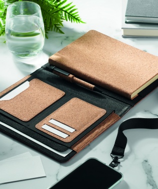 Logotrade advertising products photo of: A5 portfolio in cork