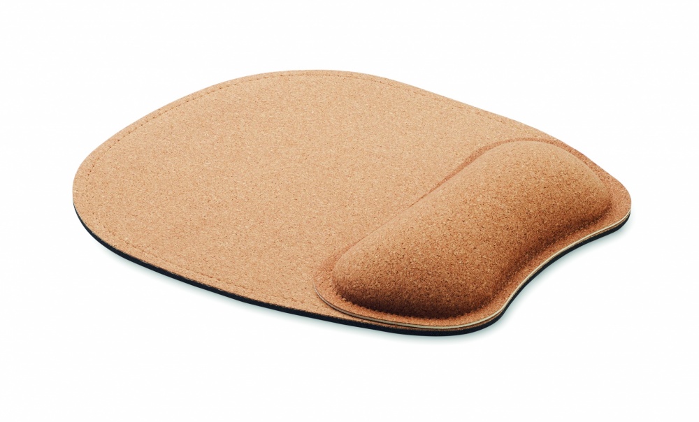 Logotrade corporate gift image of: Ergonomic cork mouse mat