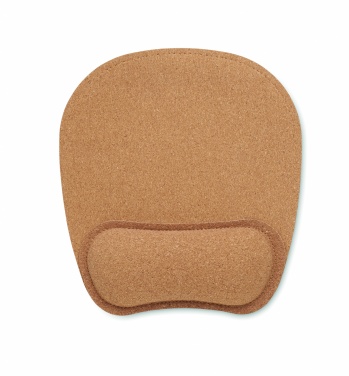 Logotrade promotional product picture of: Ergonomic cork mouse mat