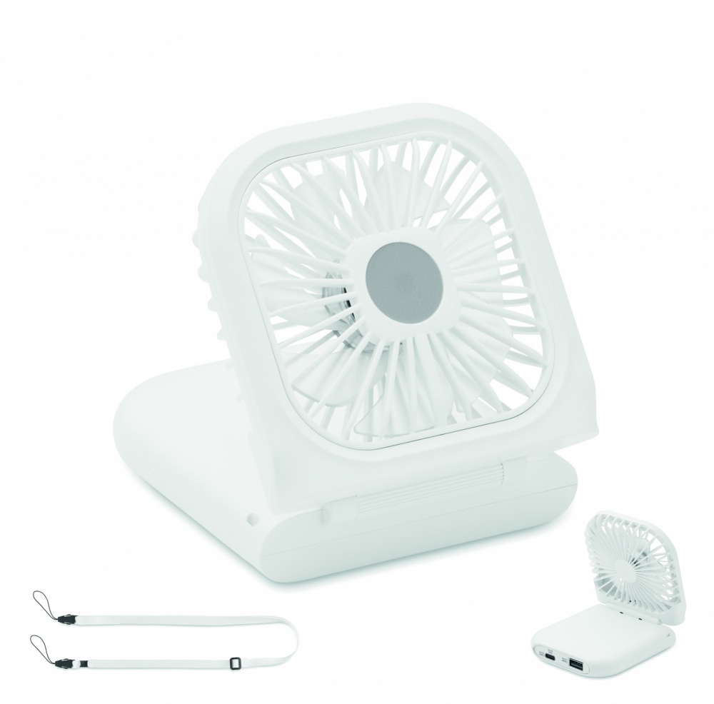 Logotrade promotional products photo of: Portable foldable or desk fan