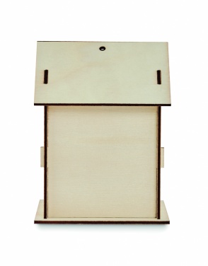 Logo trade business gift photo of: DIY wooden bird house kit