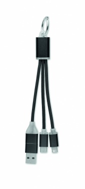 Logo trade promotional products picture of: 4 in 1 charging cable type C