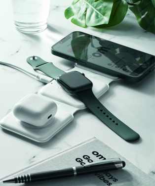 Logo trade corporate gifts image of: Foldable charging station