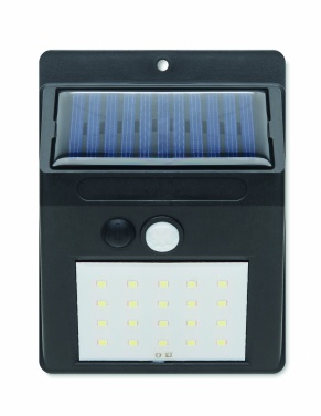 Logo trade business gifts image of: Solar LED light motion