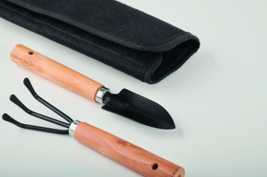 Logo trade promotional item photo of: 3 garden tools  in RPET pouch