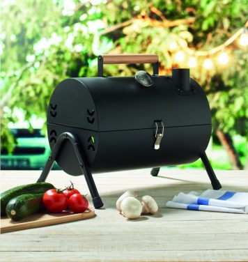 Logo trade promotional gifts image of: Portable barbecue with chimney