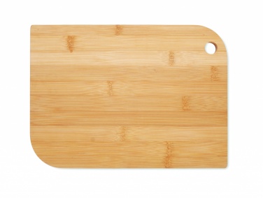 Logo trade corporate gifts image of: Meal plate in bamboo