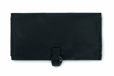 Logo trade business gifts image of: 210RPET travel cable organizer