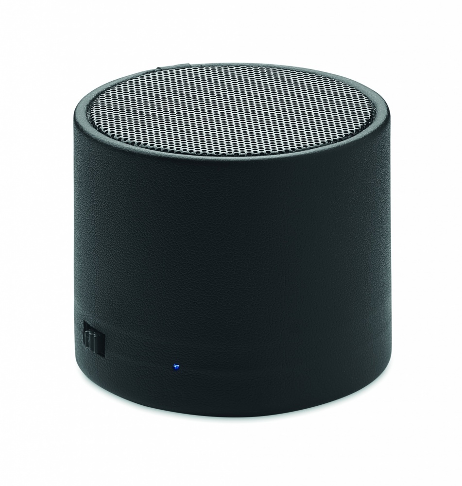Logo trade promotional merchandise image of: Recycled PU wireless speaker