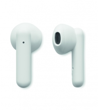 Logo trade promotional giveaways picture of: TWS earbuds with solar charger