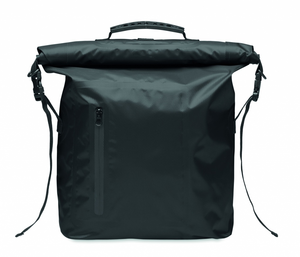Logo trade advertising product photo of: RPET waterproof rolltop bag