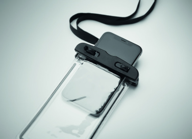 Logo trade promotional items image of: Waterproof smartphone pouch