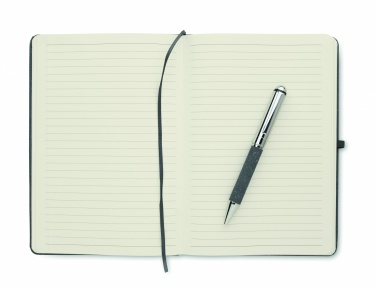 Logotrade promotional gift image of: Recycled leather notebook set