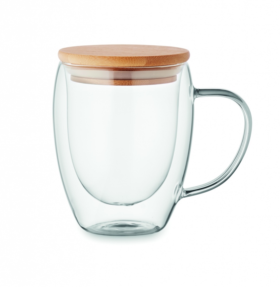 Logotrade promotional products photo of: Double wall borosilicate mug