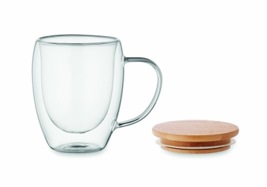 Logotrade promotional gift picture of: Double wall borosilicate mug