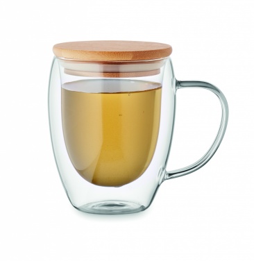 Logotrade promotional item picture of: Double wall borosilicate mug