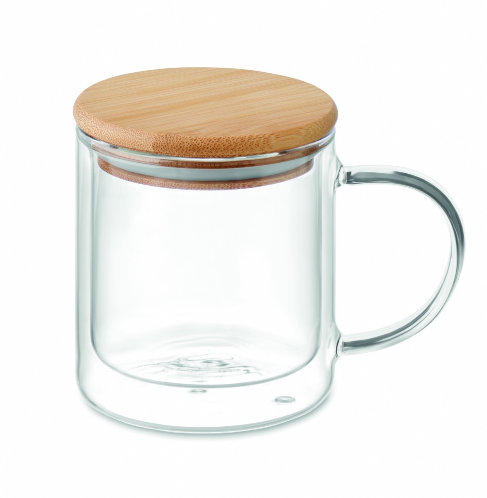 Logotrade corporate gift picture of: Double wall borosilicate mug