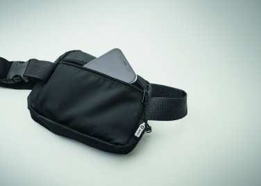Logo trade promotional merchandise photo of: 300D RPET polyester waist bag