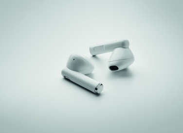 Logo trade advertising product photo of: TWS earbuds with charging base