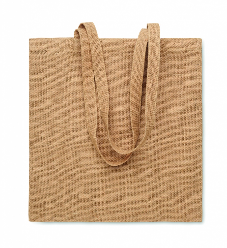 Logotrade promotional gifts photo of: Jute long handled shopping bag