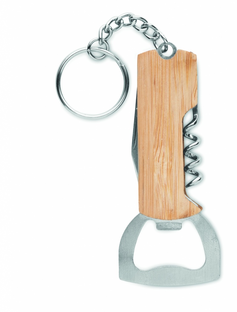 Logo trade advertising product photo of: 3 in 1 bamboo pocket tool
