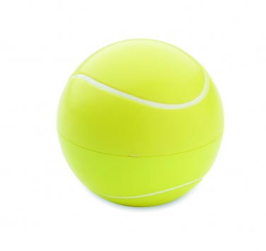 Logotrade promotional merchandise picture of: Lip balm in tennis ball shape
