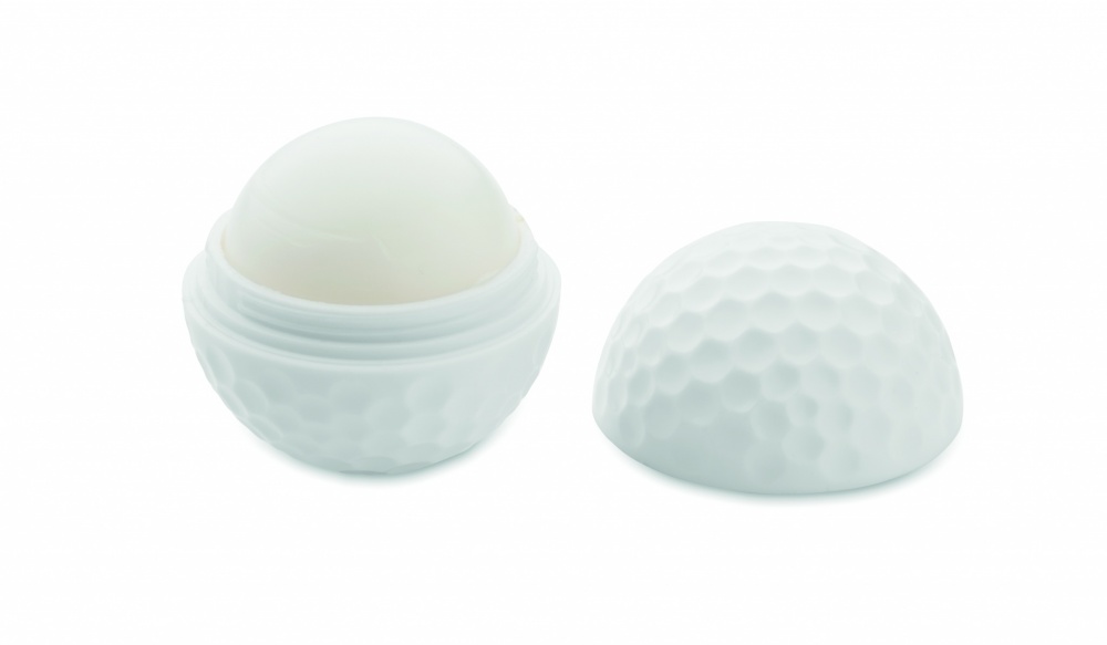 Logo trade advertising products picture of: Lip balm in golf ball shape