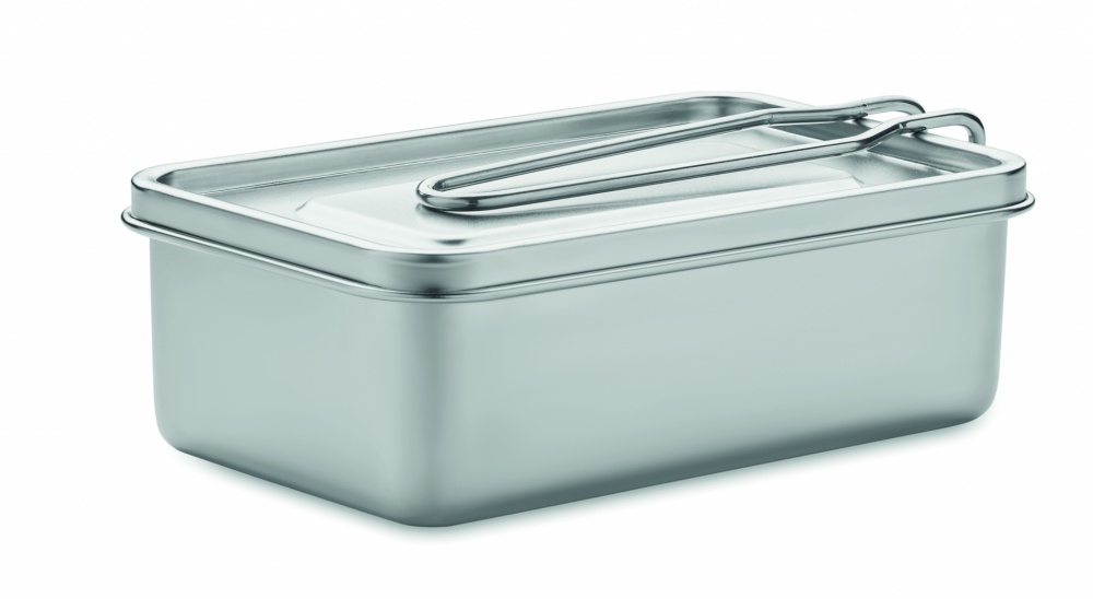Logo trade promotional merchandise image of: Stainless steel lunch box
