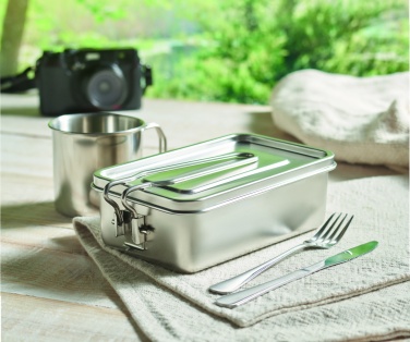 Logotrade corporate gifts photo of: Stainless steel lunch box