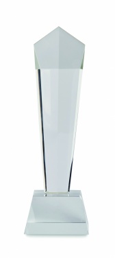Logo trade business gifts image of: Crystal award in a gift box