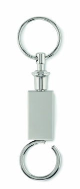 Logo trade promotional products image of: Pull apart split key ring Kajaani