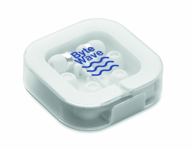 Logotrade promotional product image of: Ear phones with silicone covers