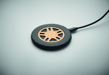 Logo trade promotional giveaways picture of: Wireless charger 15W