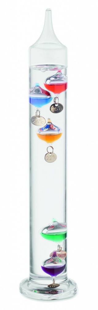 Logotrade promotional merchandise picture of: Galileo thermometer glass 28cm
