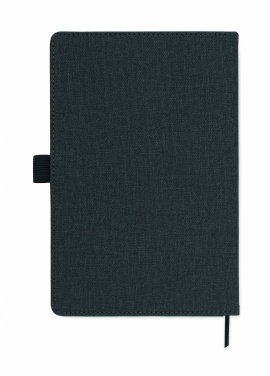 Logotrade promotional giveaway image of: A5 notebook PU front pocket