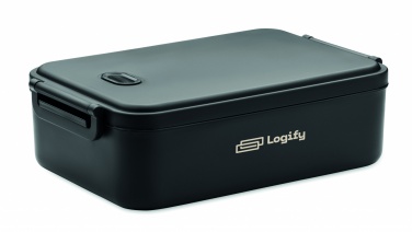 Logo trade promotional giveaways image of: Recycled PP lunch box 2200 ml