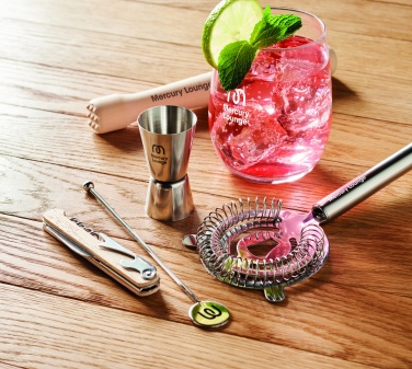 Logotrade promotional item picture of: 5 piece cocktail kit in pouch.