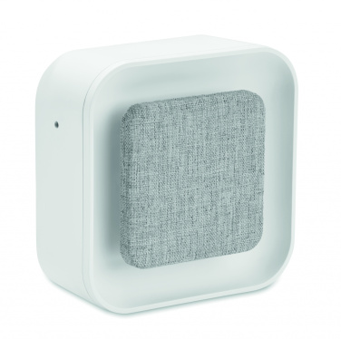 Logo trade corporate gift photo of: Recycled ABS/RPET alarm clock Stuttgart