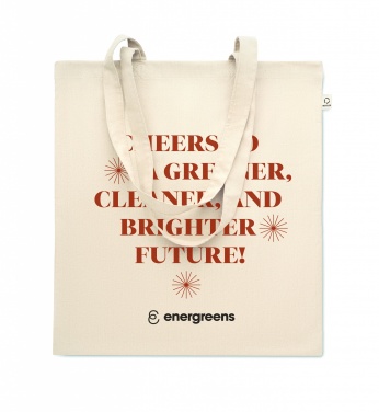 Logotrade promotional merchandise photo of: Recycled cotton shopping bag