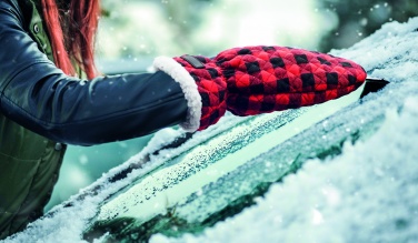 Logotrade promotional item picture of: Quilted ice scraper glove