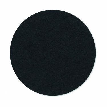 Logotrade promotional products photo of: Round coaster in RPET felt