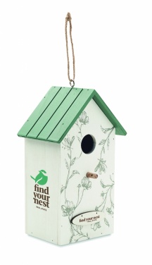Logotrade promotional merchandise image of: Bird house in plywood