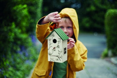 Logotrade promotional giveaway image of: Bird house in plywood