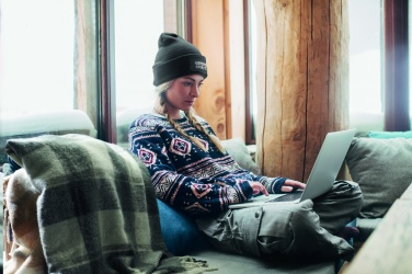 Logo trade promotional items picture of: Unisex beanie RPET polyester