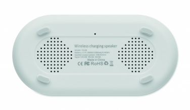 Logo trade promotional items image of: 15W wireless charging speaker
