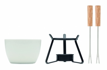 Logotrade promotional gift image of: Ceramic fondue set 240 ml